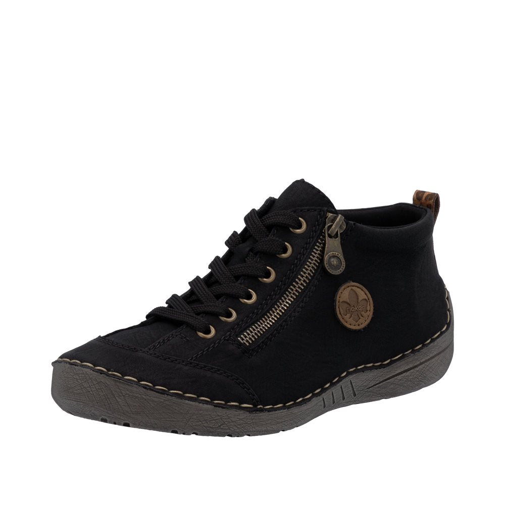 RIEKER Damen Schnürstiefel