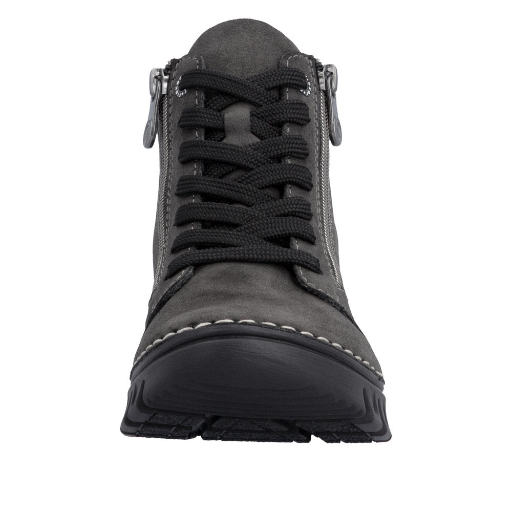 RIEKER Damen Schnürstiefel