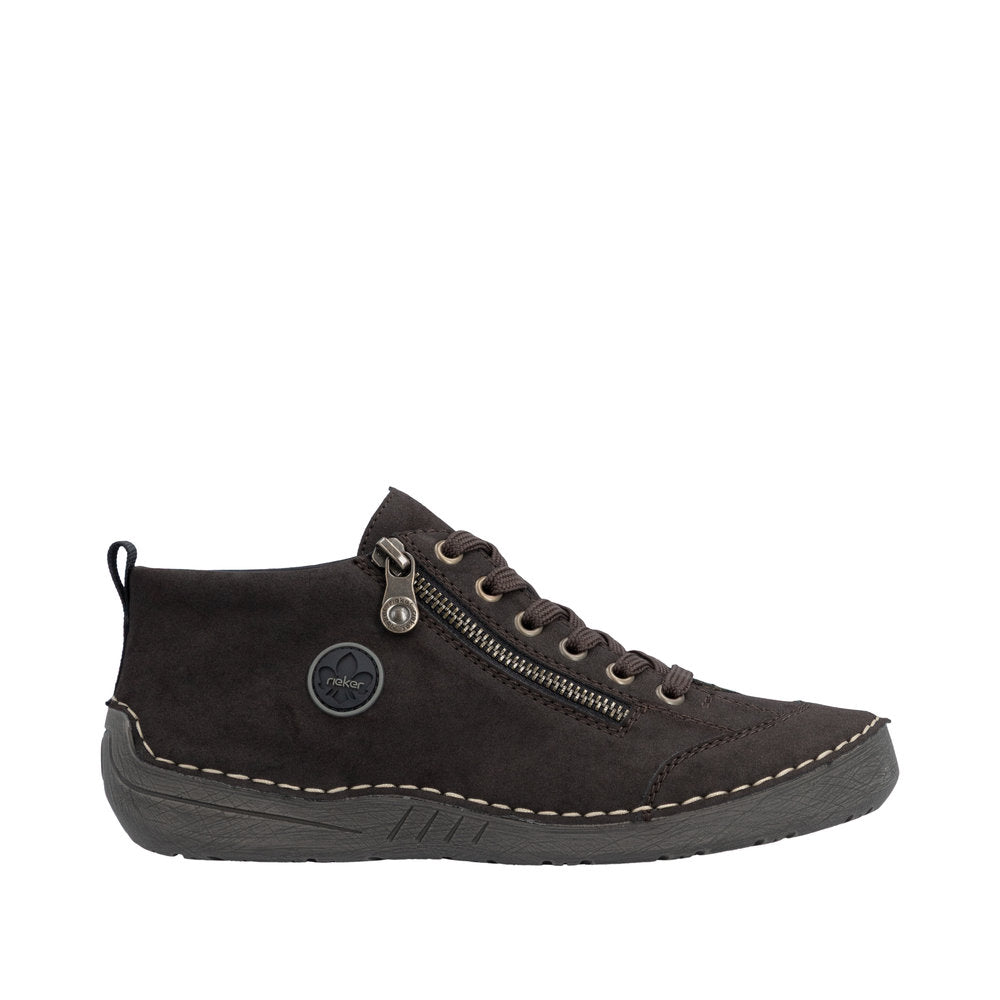 RIEKER Damen Schnürstiefel