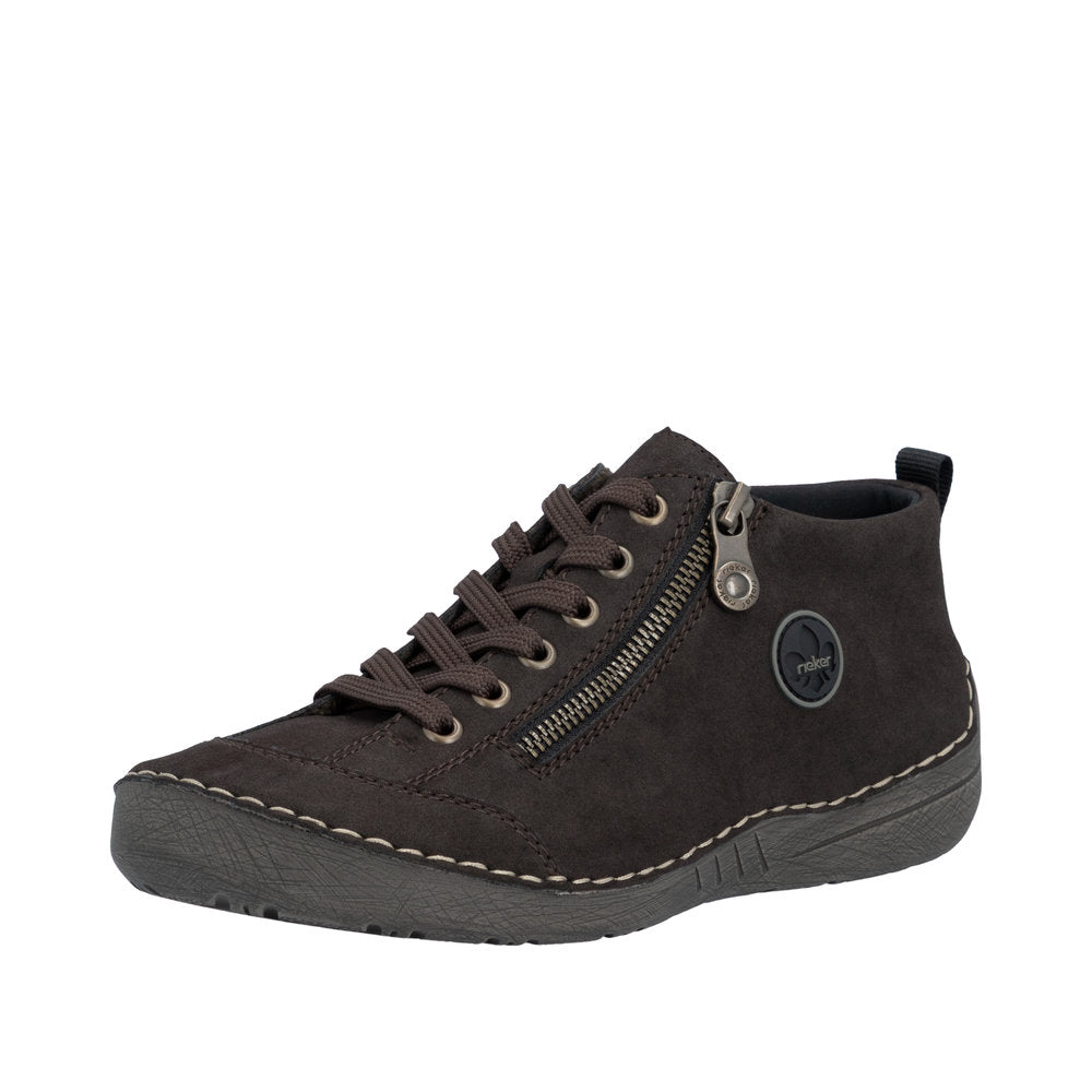 RIEKER Damen Schnürstiefel