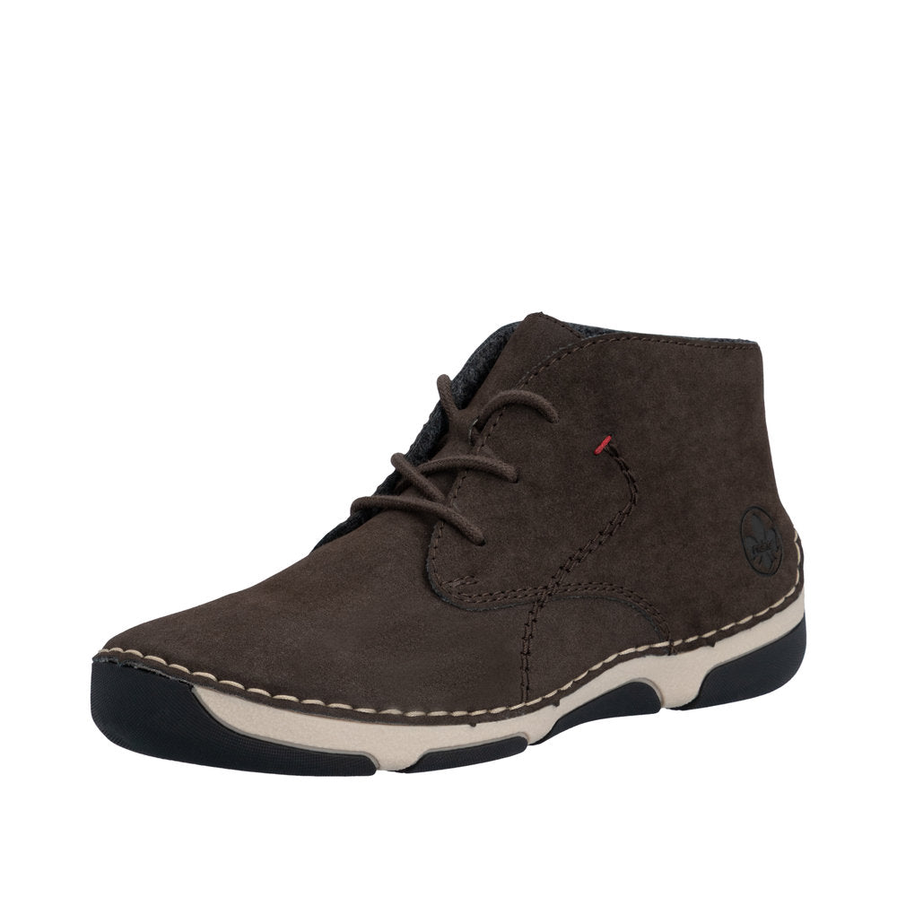 RIEKER Damen Schnürstiefel