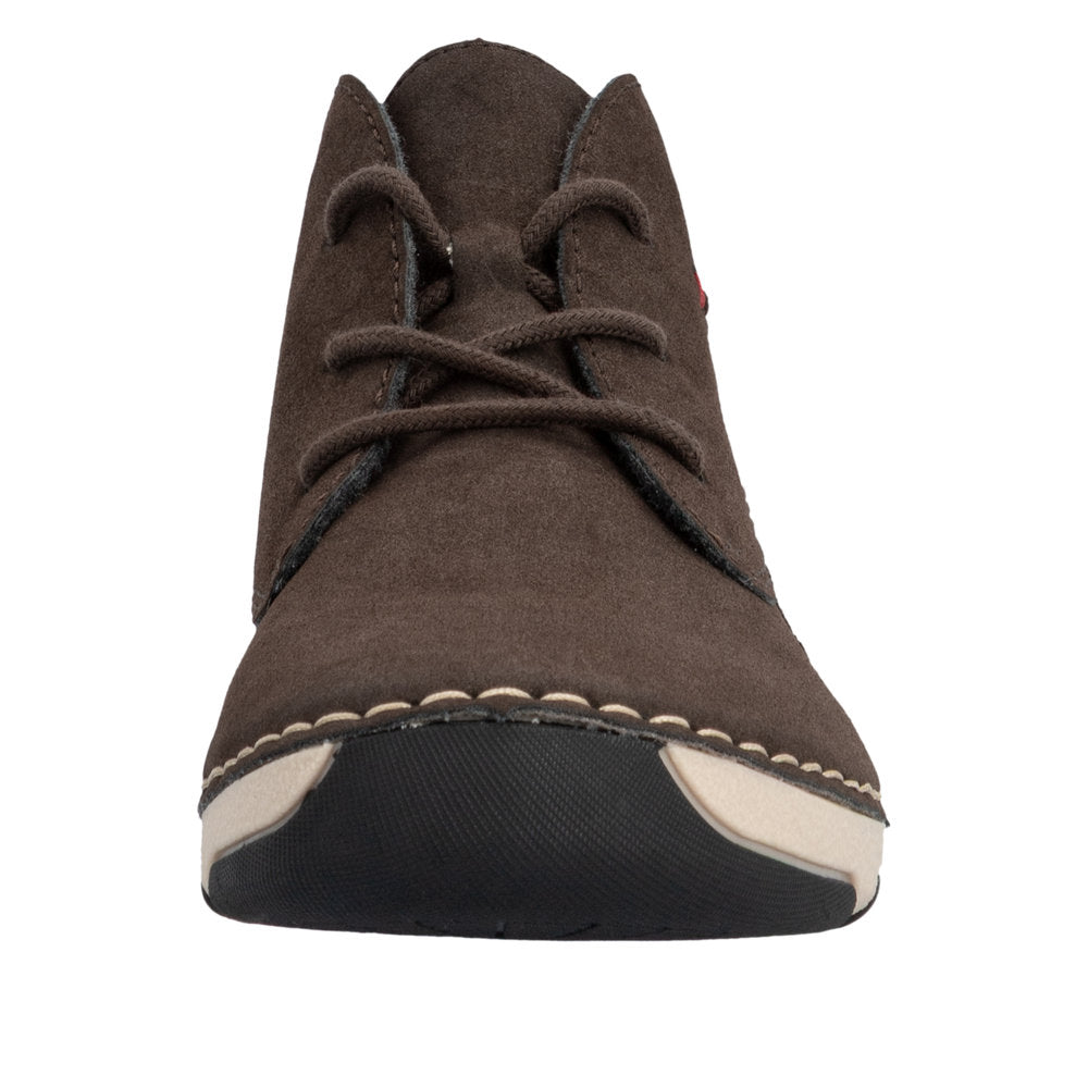 RIEKER Damen Schnürstiefel