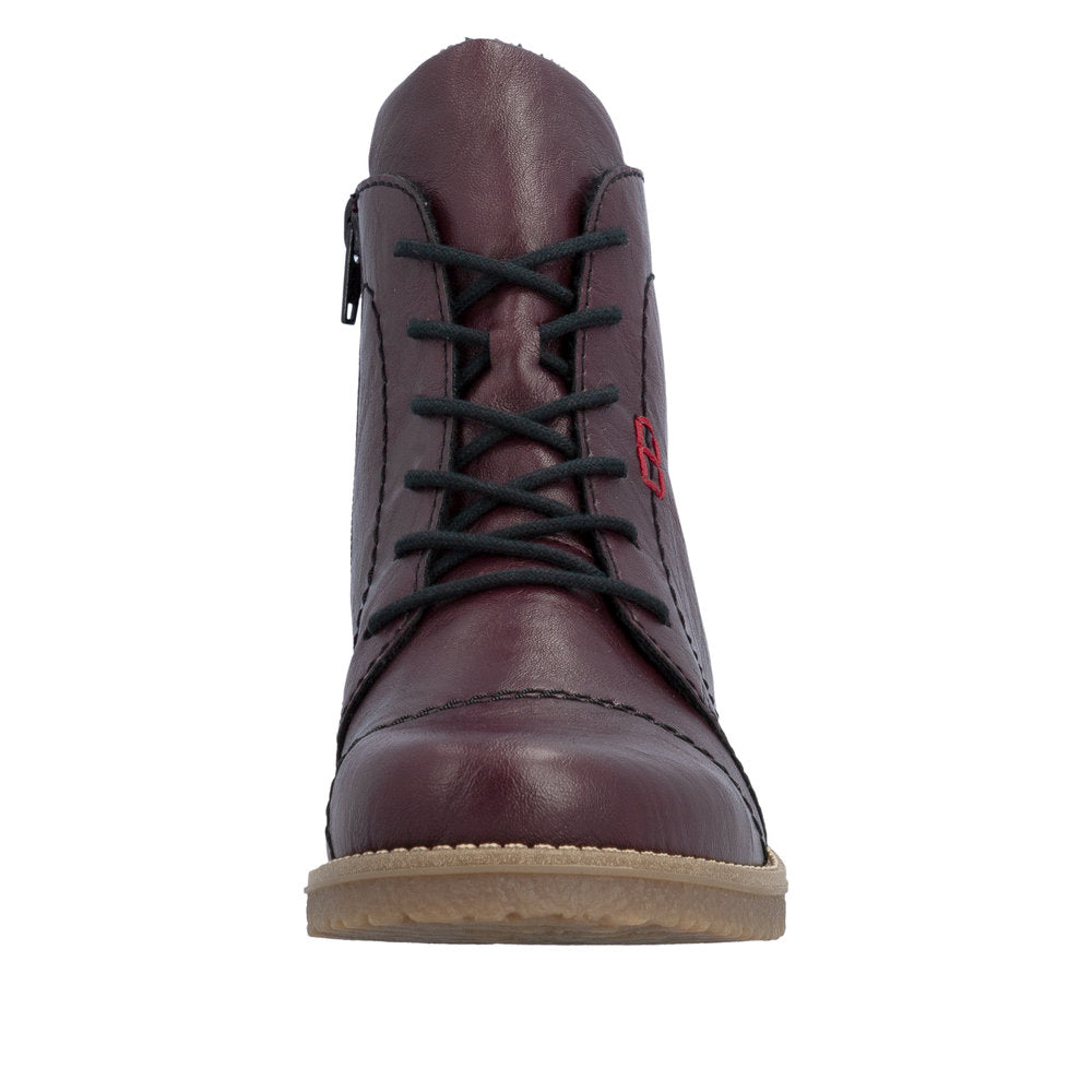 RIEKER Damen Schnürstiefel