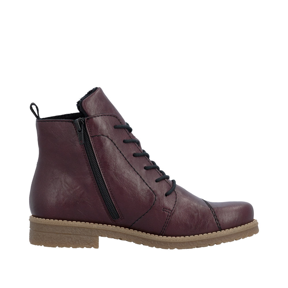 RIEKER Damen Schnürstiefel
