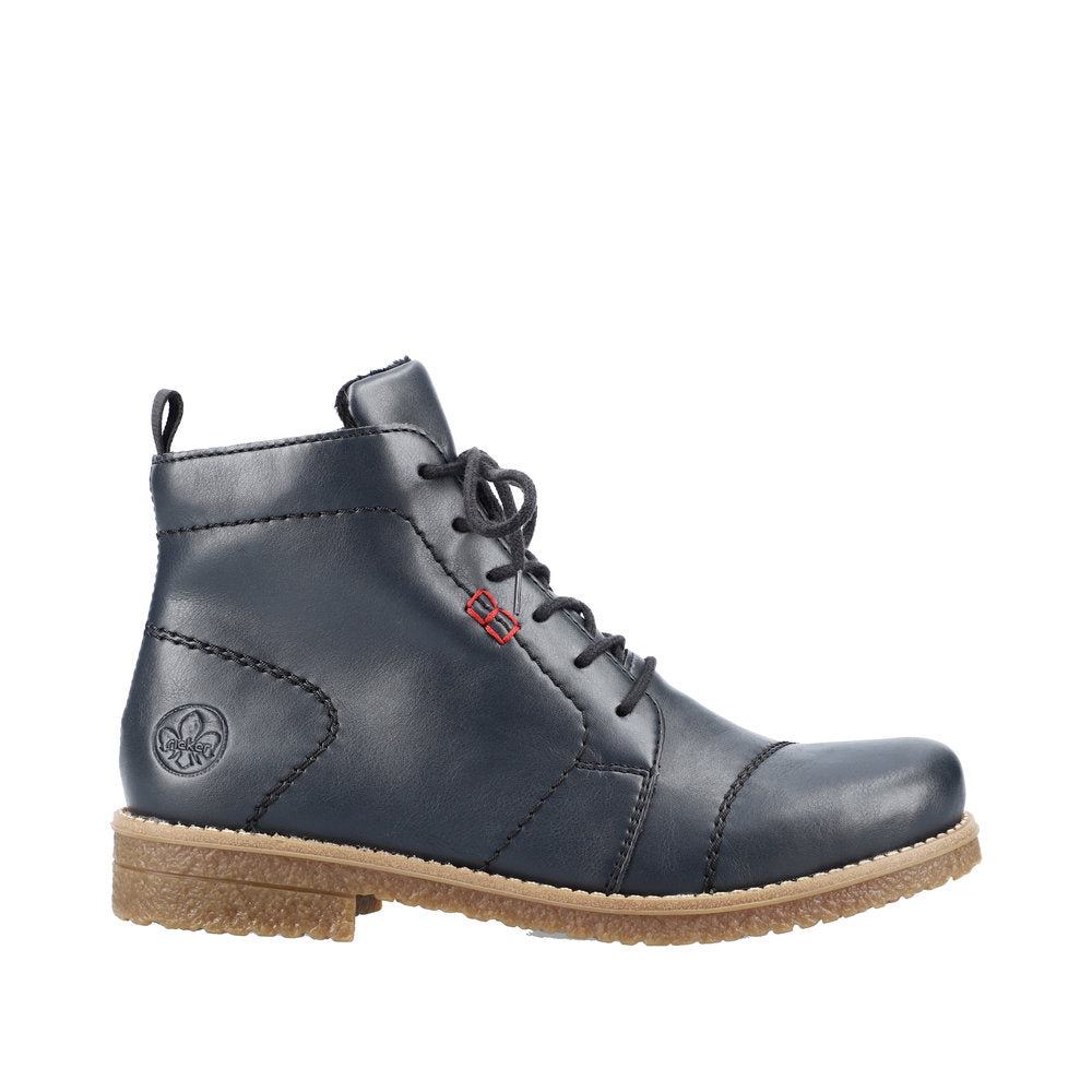 RIEKER Damen Schnürstiefel