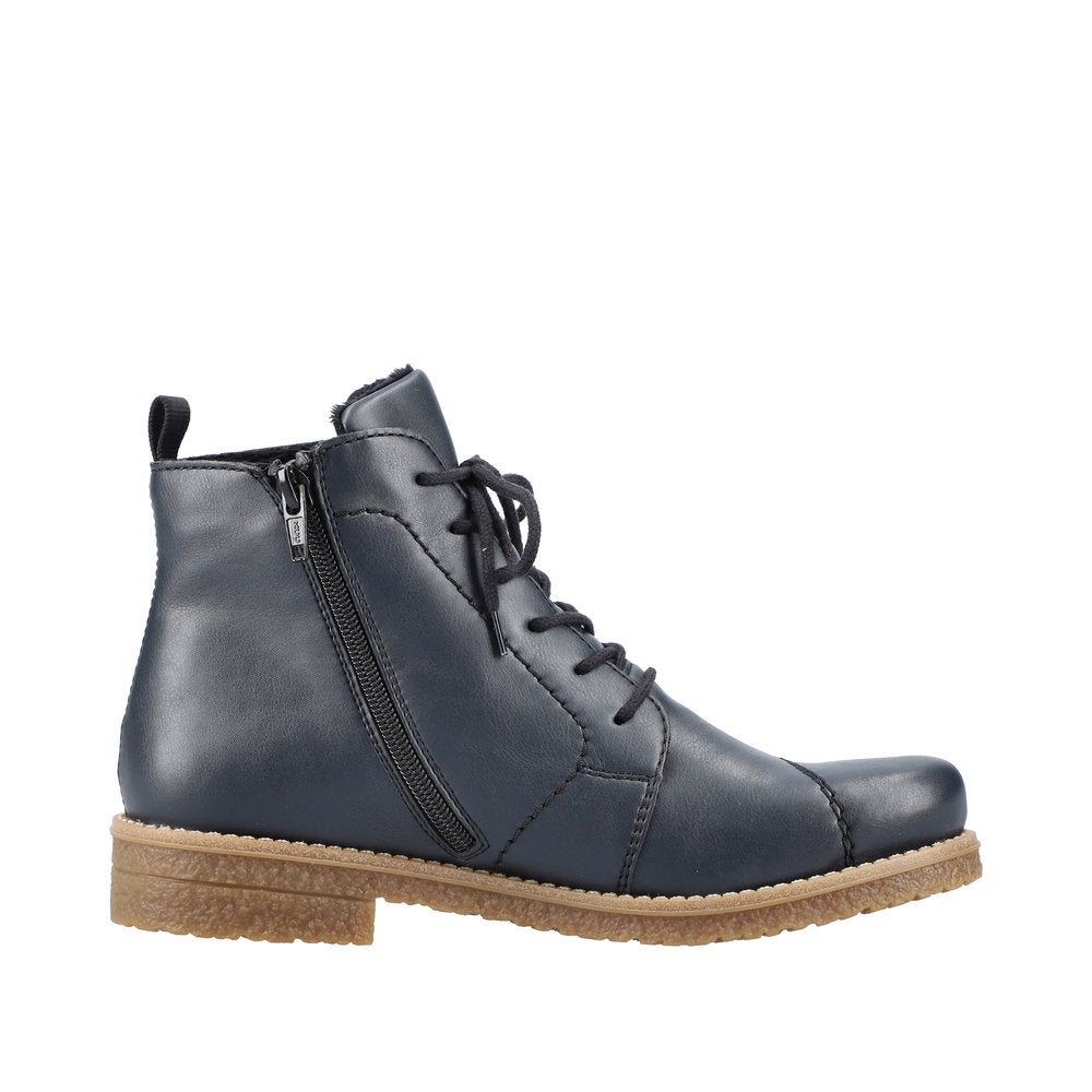 RIEKER Damen Schnürstiefel