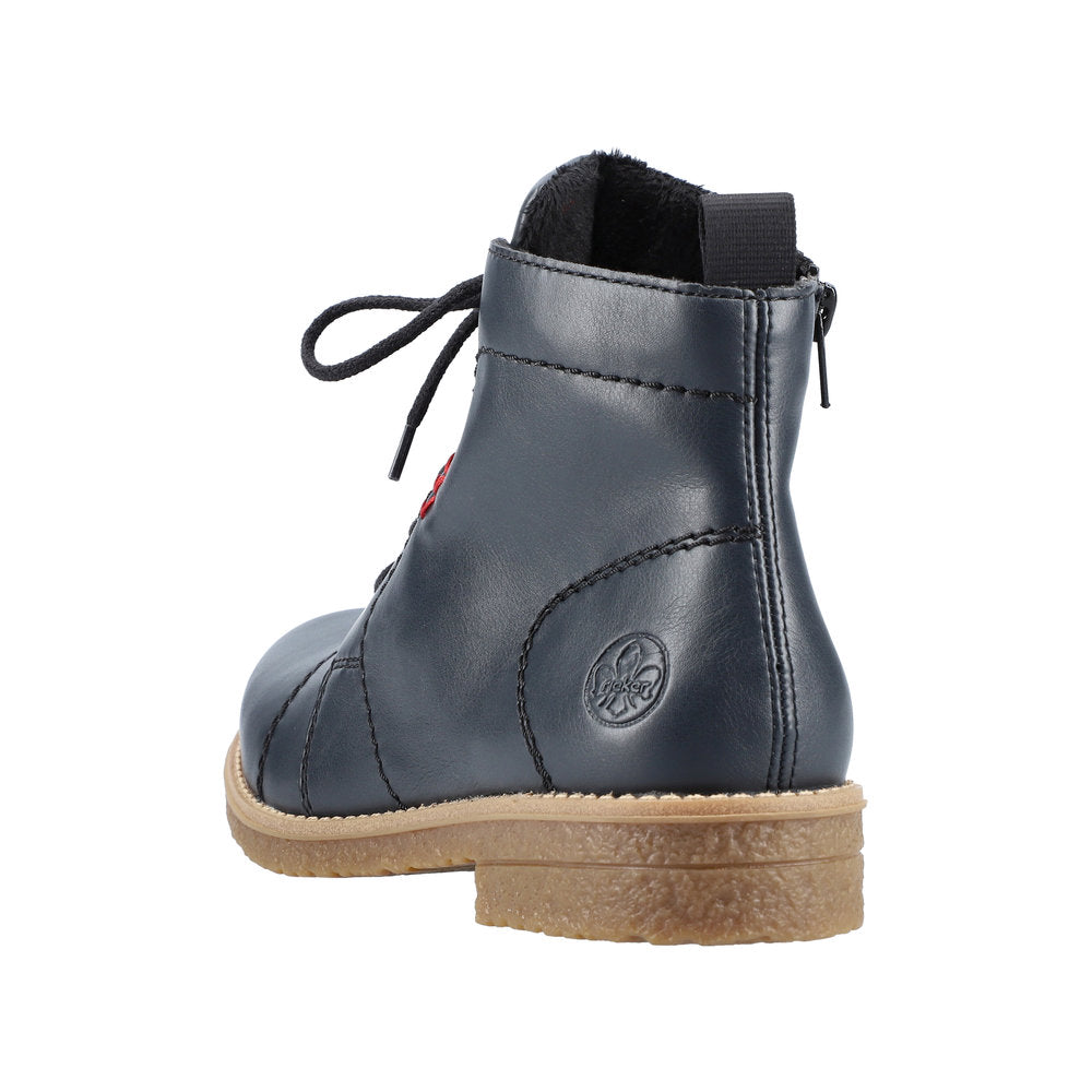 RIEKER Damen Schnürstiefel
