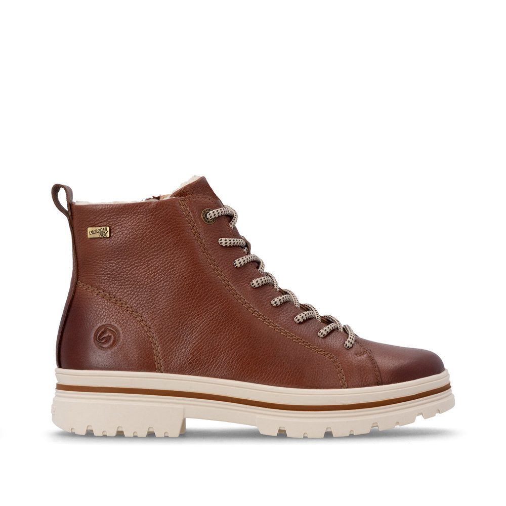 Remonte Stiefel mit Warmfutter in Braun