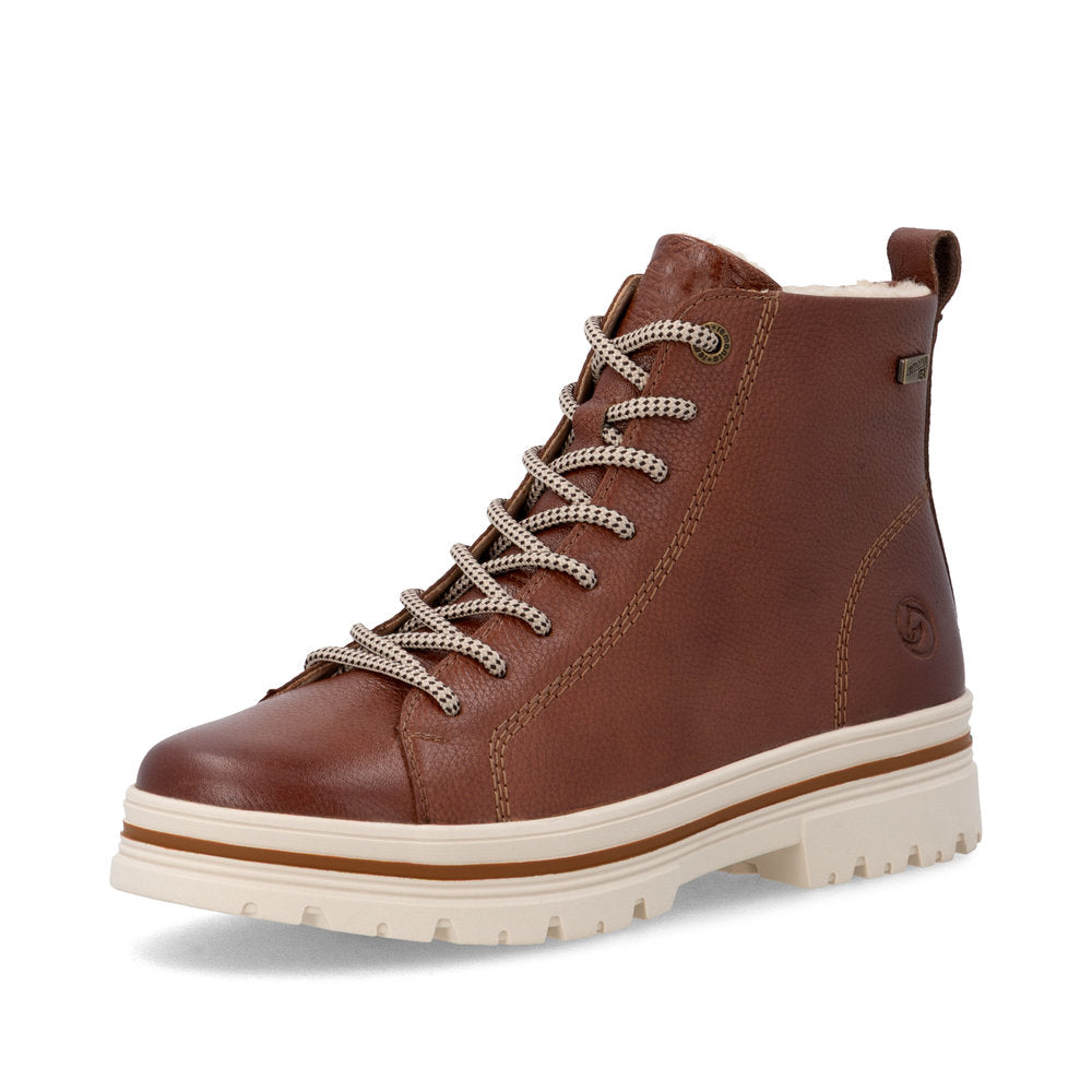 Remonte Stiefel mit Warmfutter in Braun