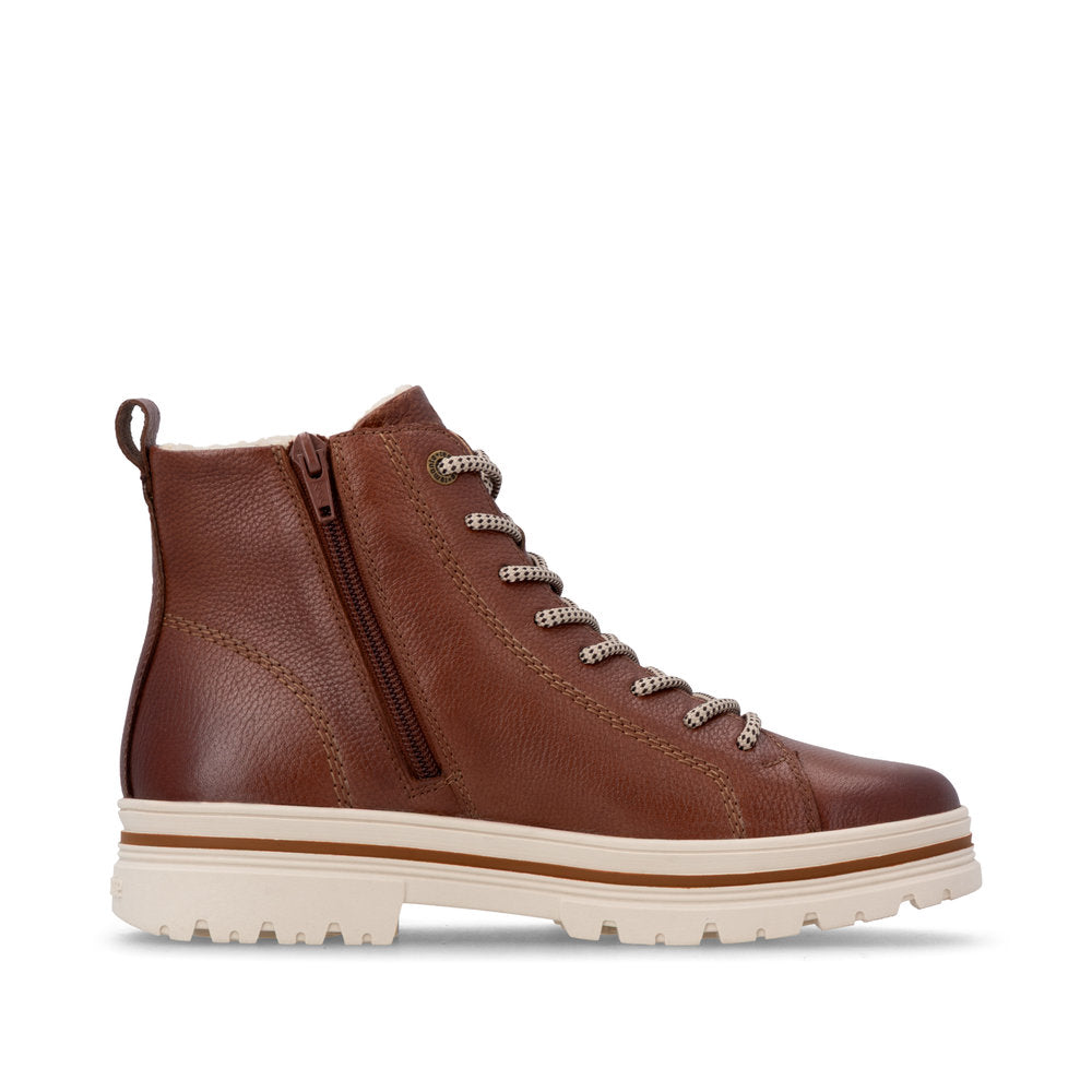 Remonte Stiefel mit Warmfutter in Braun