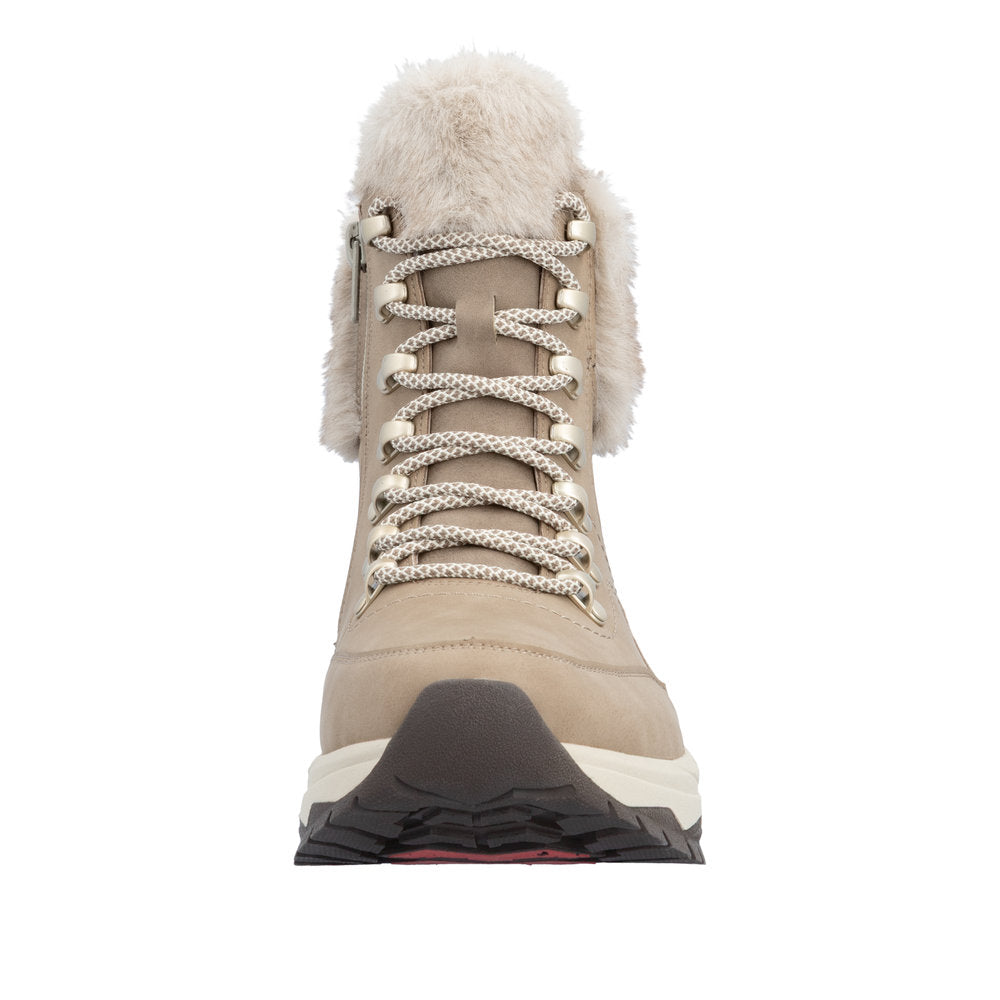 RIEKER Damen Schnürstiefel