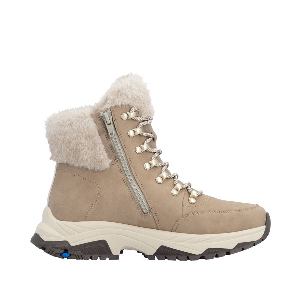 RIEKER Damen Schnürstiefel
