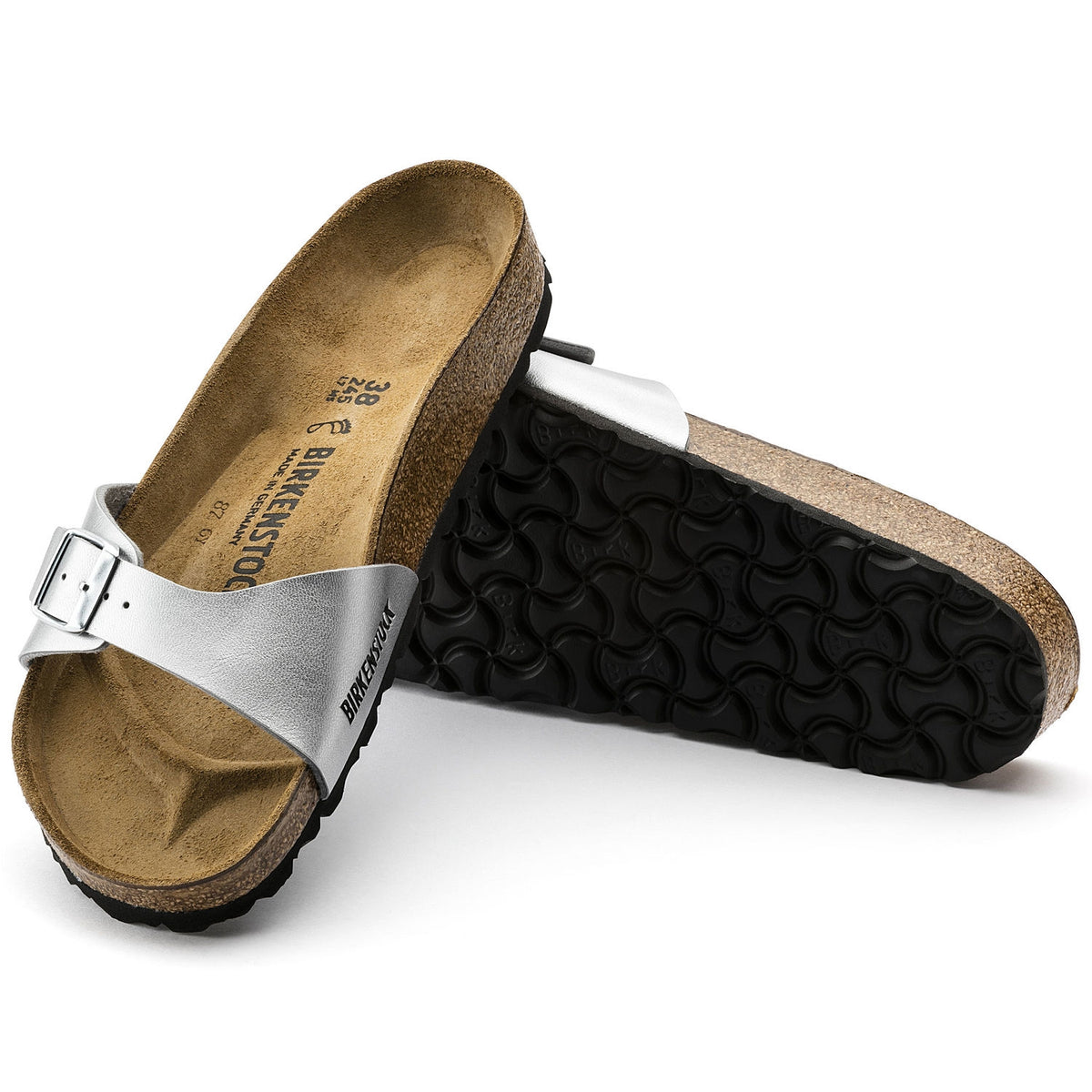 Birkenstock Clog in Silber