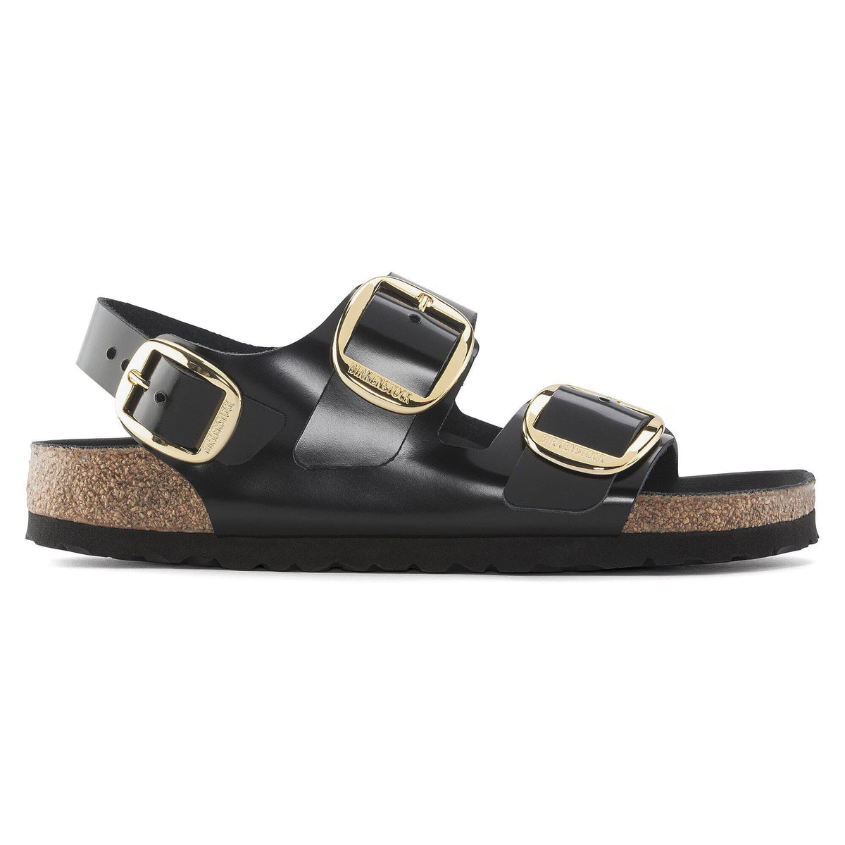 Birkenstock Tieffußbett in High-Shine Black