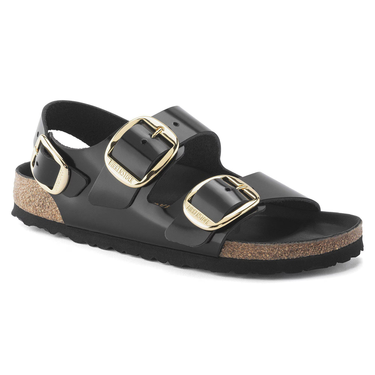 Birkenstock Tieffußbett in High-Shine Black