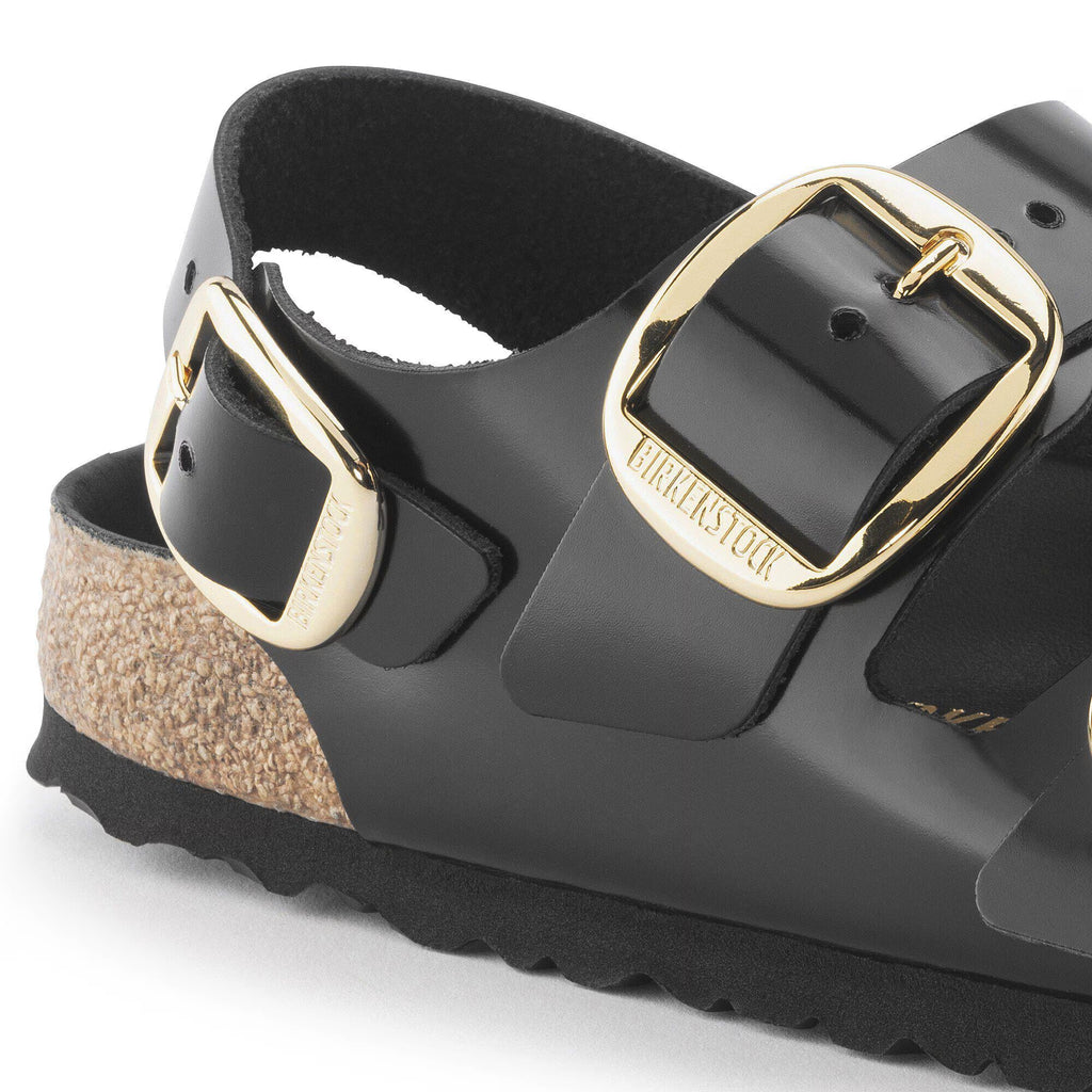 Birkenstock Tieffußbett in High-Shine Black